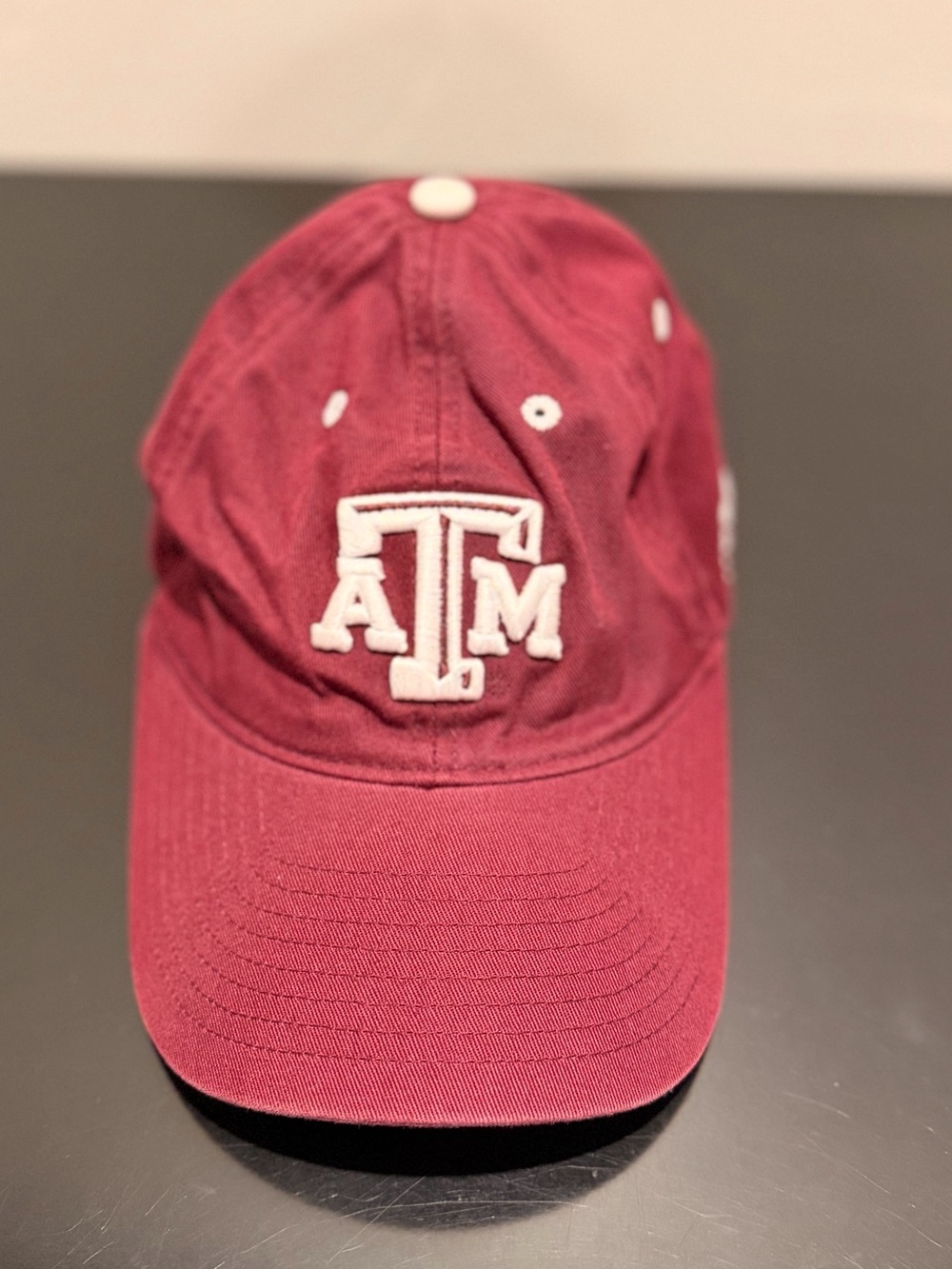 adidas Maroon Texas A&M Logo Cap